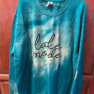 Gildan Teal Crewneck Sweatshirt